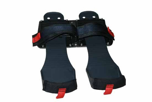 Placa de tipo ergonómica con pie flexible