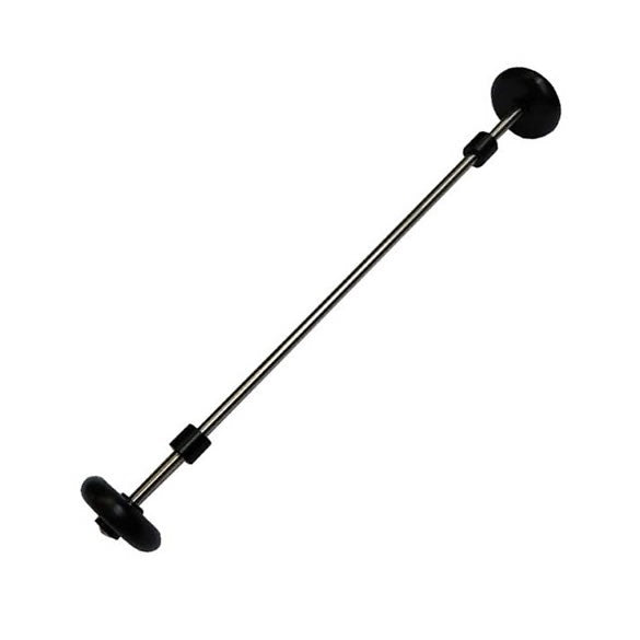 Tube inox avec roues